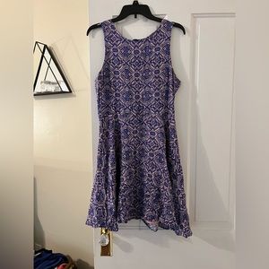 Everly Dress, Aztec Print